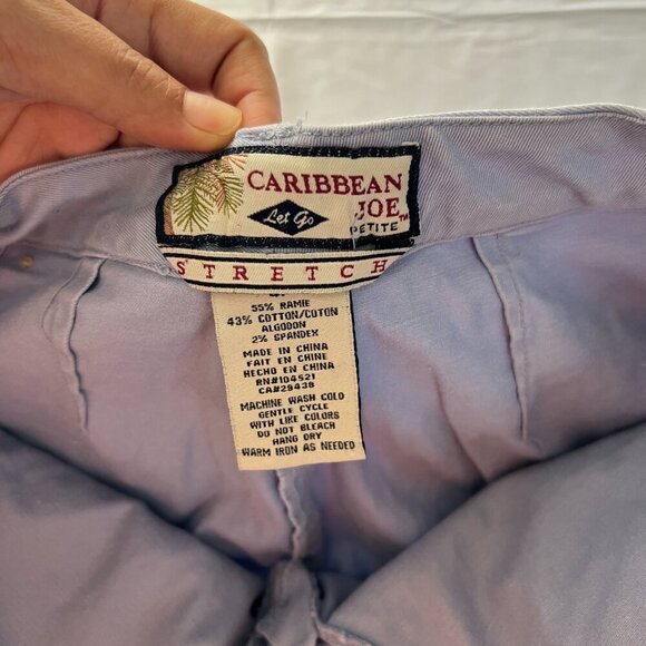 Caribbean Joe womens Light blue skirt, Size 4P - Picture 6 of 13